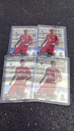 Malik Tillman Stadium Club Chrome RC Cards Lot of 4