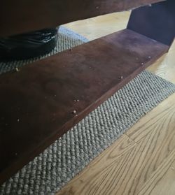 Low Profile Boho Velvet Open TV Stand