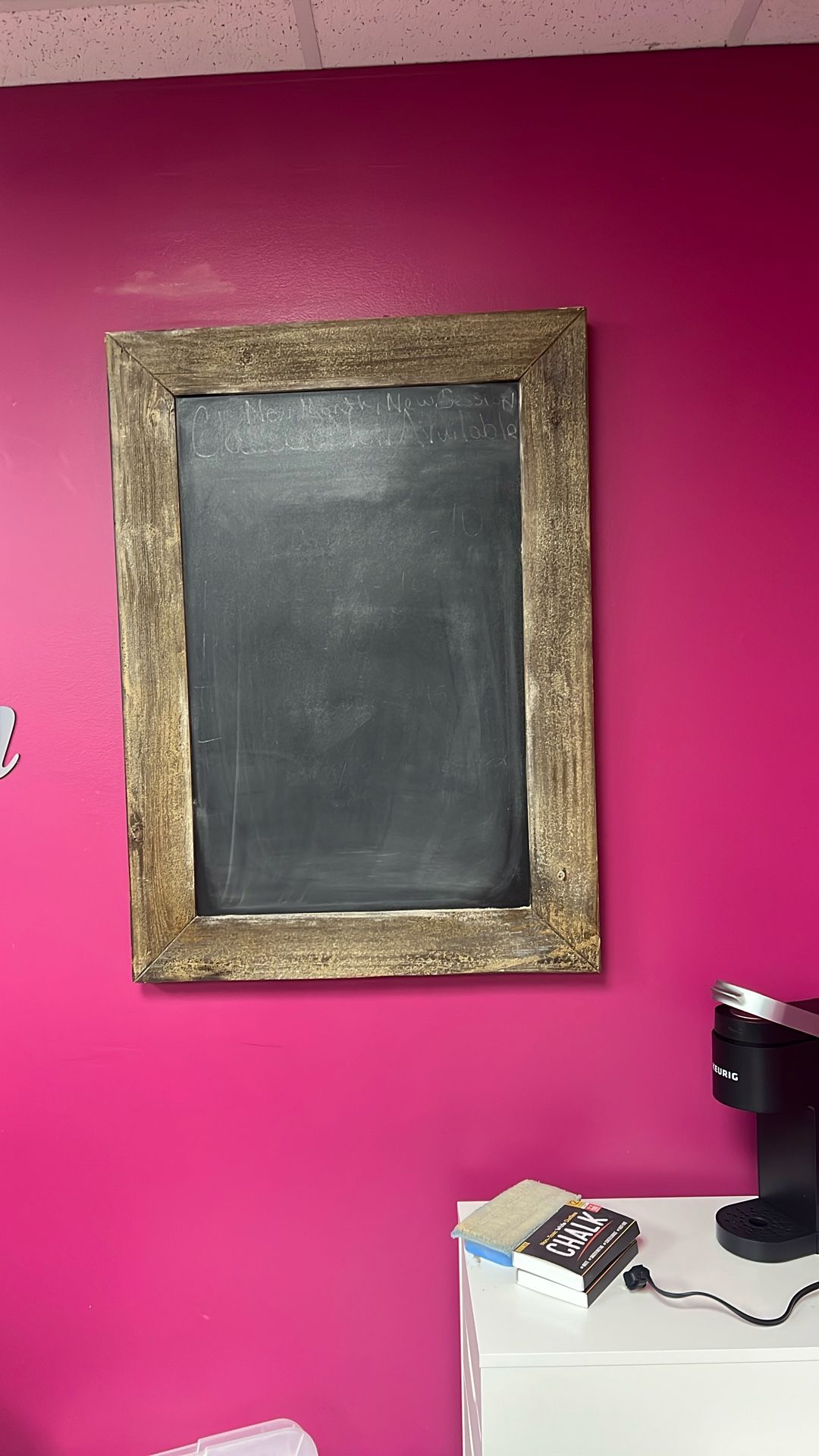 Rustic Chalkboard