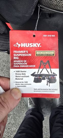 New Husky Framers Tool Belt Retail $100 For Both 