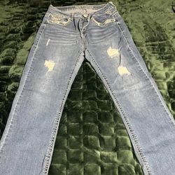 Light Blue Bootcut Jeans 