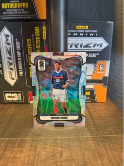 Zidane FIFA WORLD CUP soccer trading card