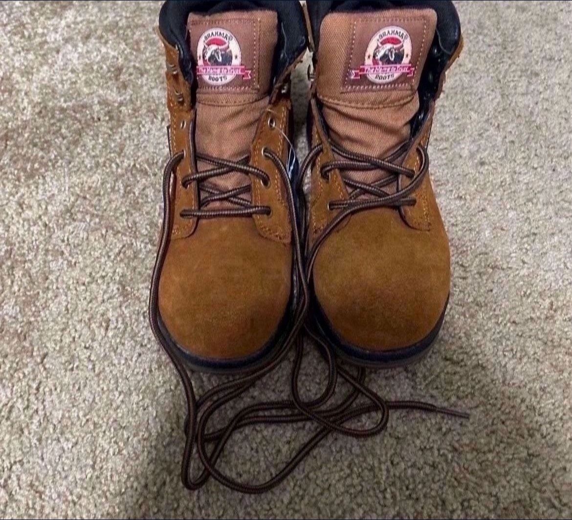 Brahma Steel Toe Work Boots Woman's Shoes