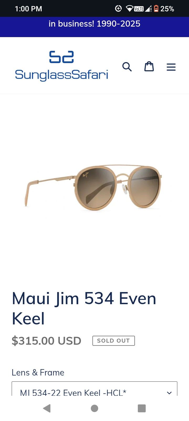 Maui Jim 534 Even Keel Sunglasses