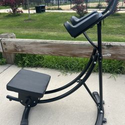 Abdominal Crunch Fitness Machine