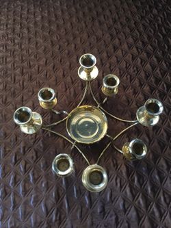 Candelabro Antiguo dorado