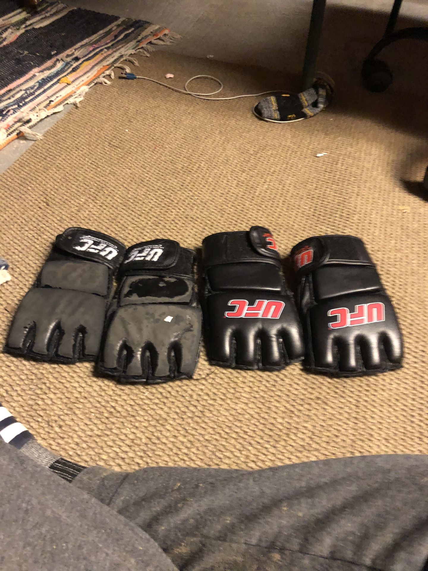 UFC boxing gloves