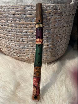 Carved Musical Flute