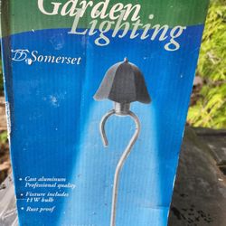 Cast Aluminum Low Voltage Garden Lights (4) One Price For All