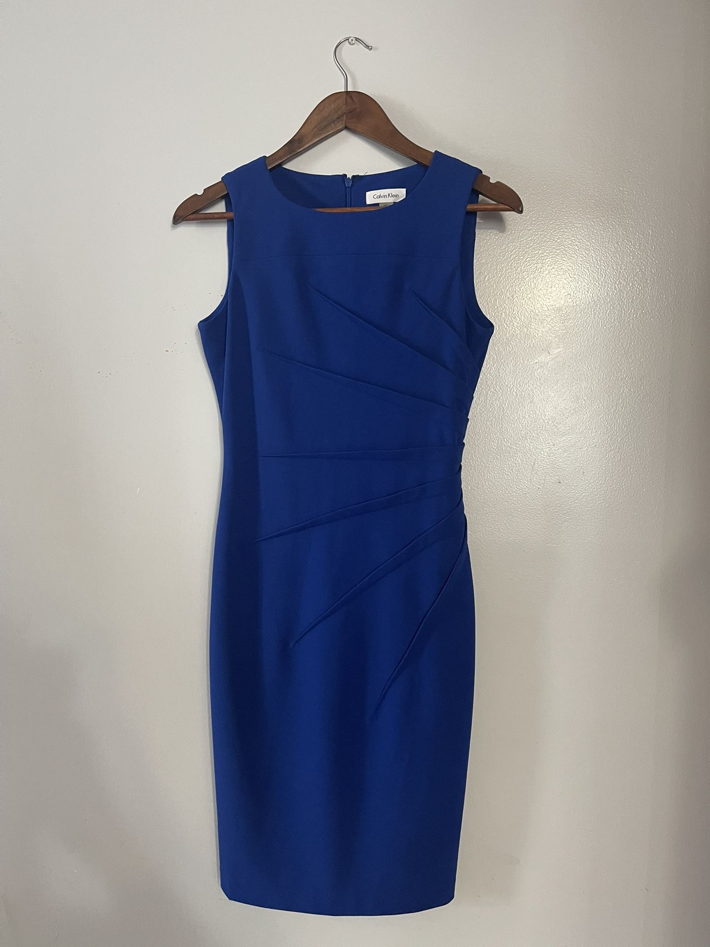 Royal Blue Calvin k. Work Dress