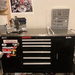 Homak Tool Cabinet With Tools 
