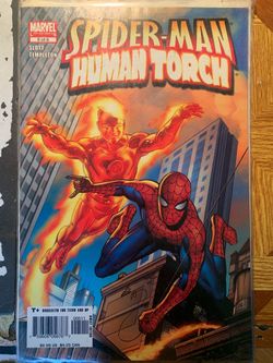 Spider man human torch limited series comic book part 5 of 5