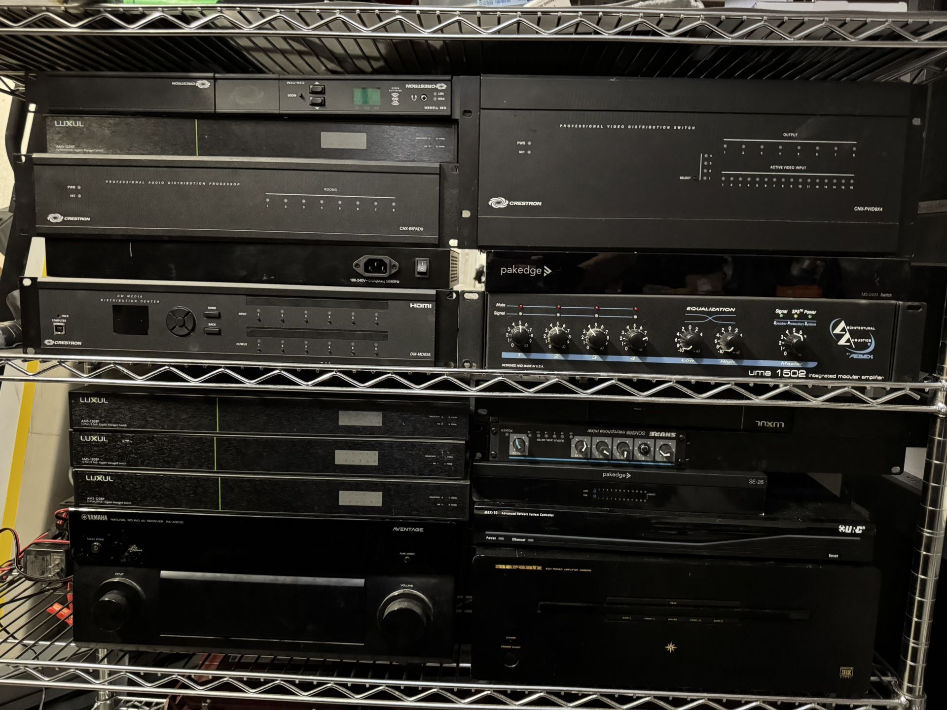 Home Audio And Network Equipment Lot $300 FIRM No Brainer