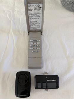 New garage door keypad & openers