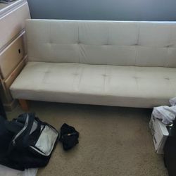 White Futon