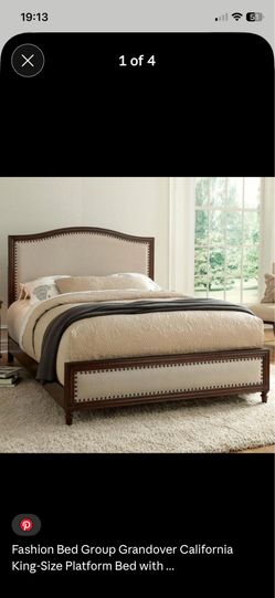 Coaster California King Bed Frame and Mattress
