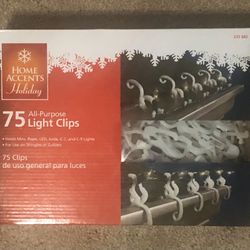 Home Accents All Purpose Lighting Clips & Pedal Light Extension Cord
