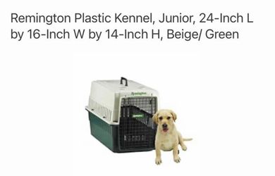 Remington Plastic pet carrier