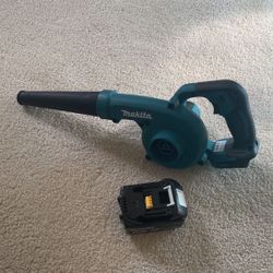 Makita Blower With 3.0 Ah Battery (XBU05)