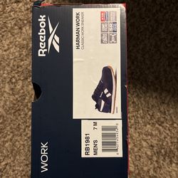 Men’s Size 7 Steel Toed Work Shoes