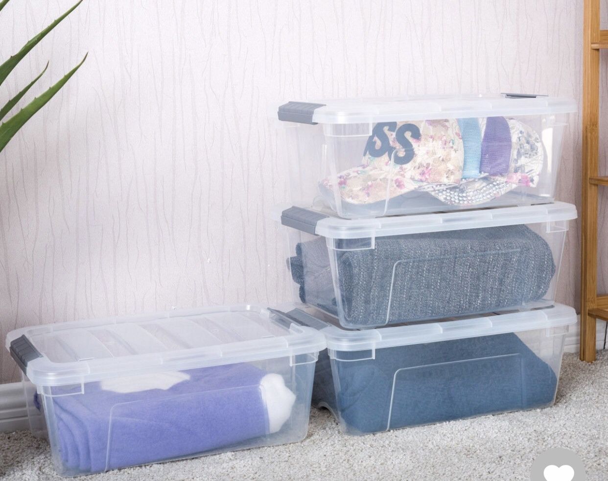 Storage Containers For Clothes Moving Family Organizing