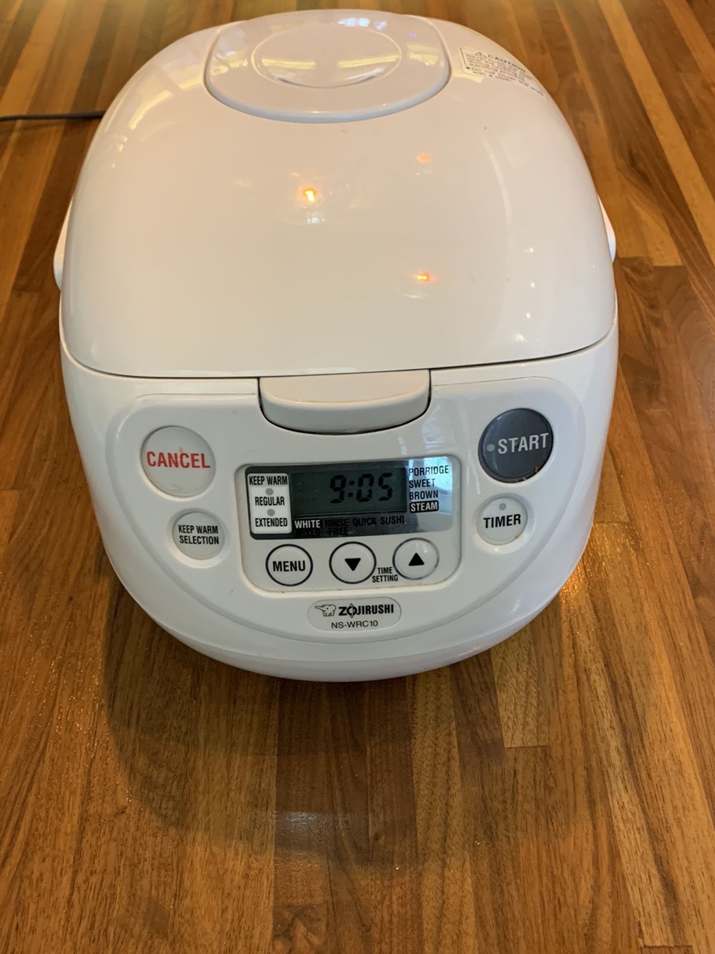 Zojirushi 5 Cup Rice Cooker