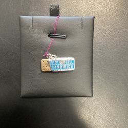 James Avery 925 Silver Blue Bell Ice Cream Sandwich Charm 