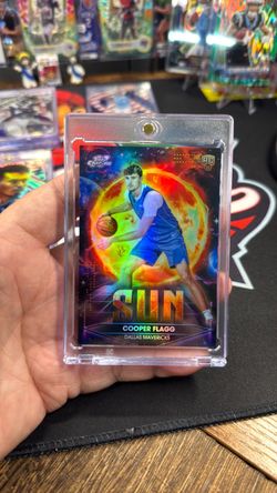 2025/26 Topps Chrome COSMIC COOPER FLAGG Rookie the SUN!! Case Hit SSP