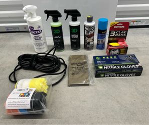 Never Used Auto Detailing Products and Accessories