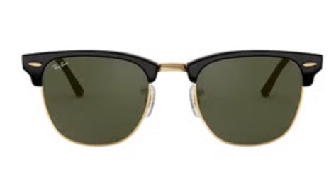 Raybands Club master Gold