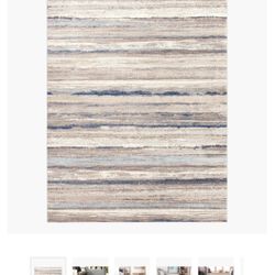 Living Spaces Rug 6’7 x 9