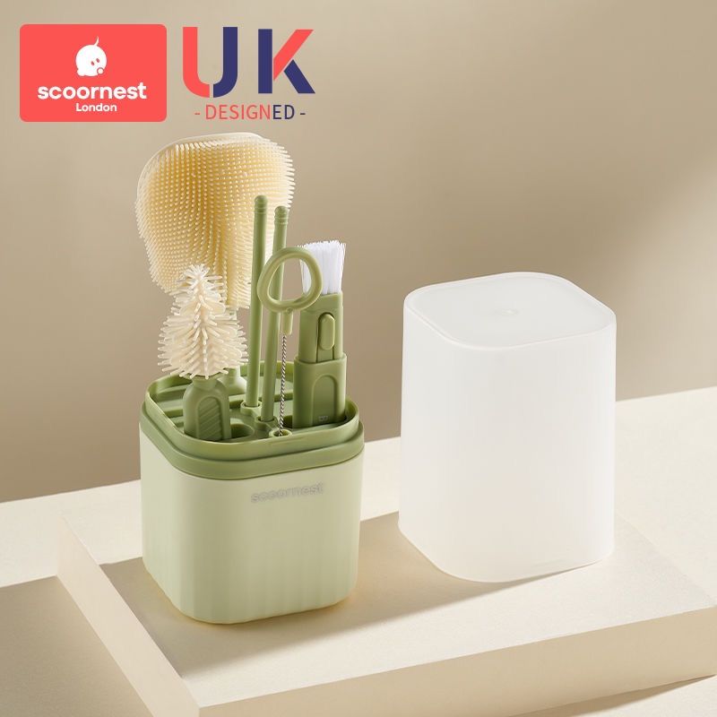 Silicone Baby Bottle Brush Set