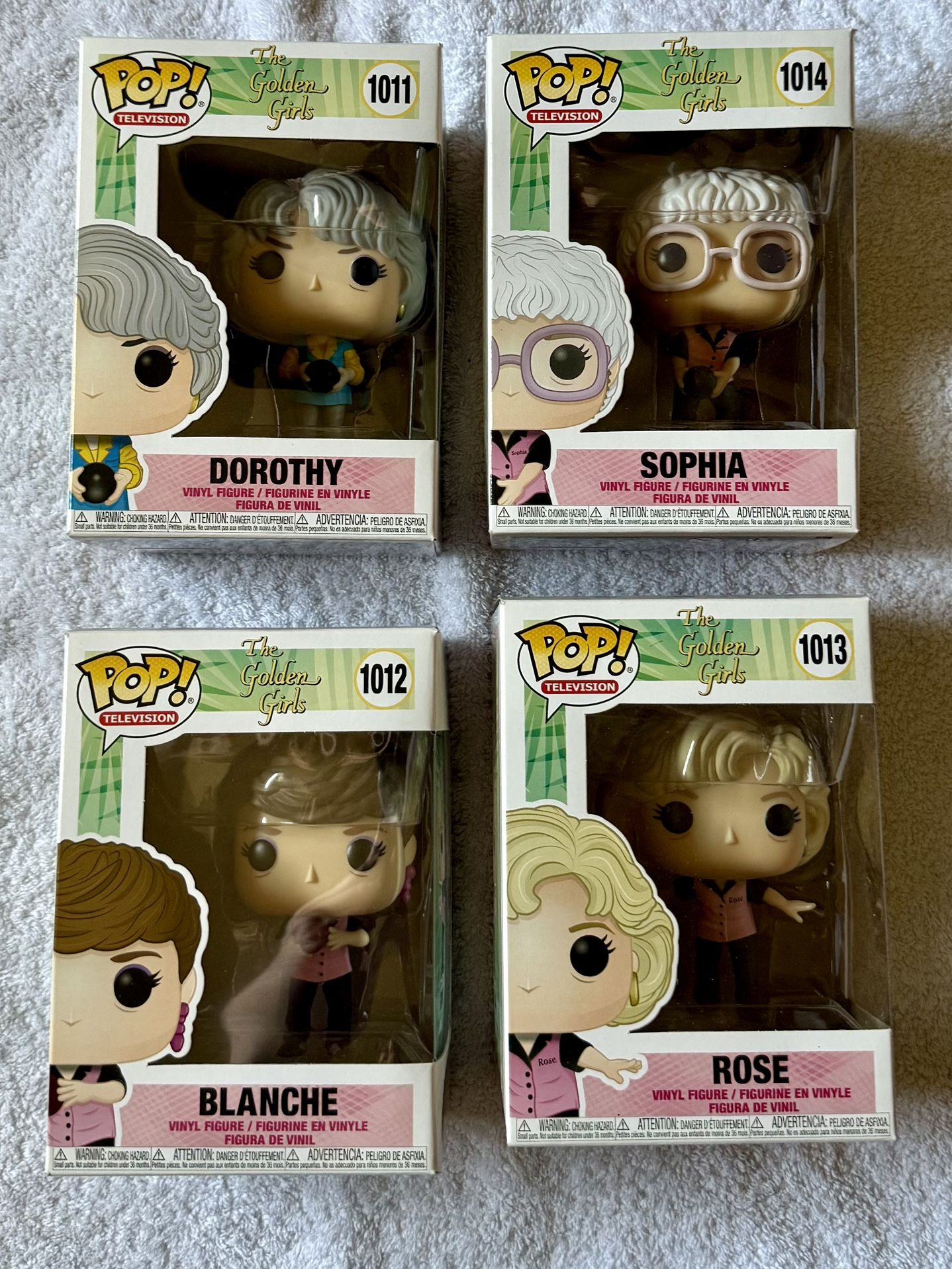 The Golden Girls Funko Pop! Set Of 4
