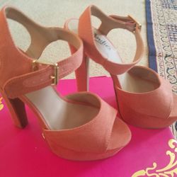 Candies Salmon Heels 