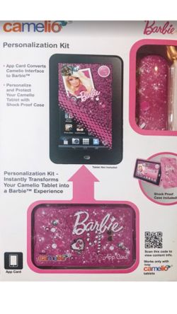 New Camelot Barbie personalization tablet kit