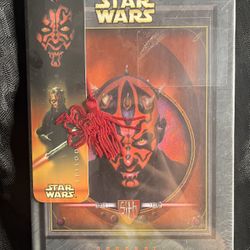 SEALED - Star Wars Darth Maul Journal and Bookmark