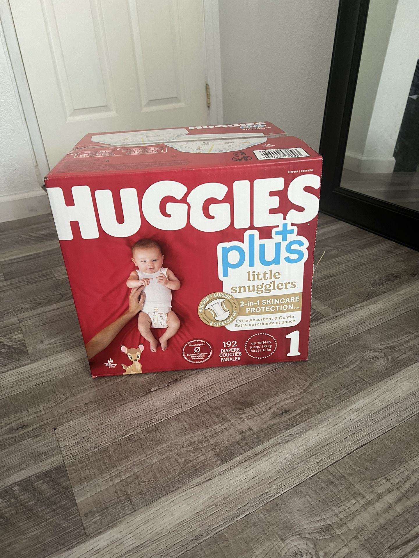 Huggies +plus Size 1 