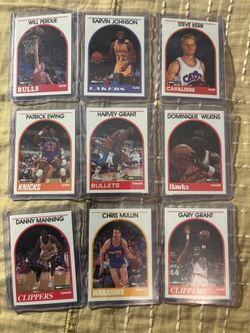 Vintage basketball sport card lot