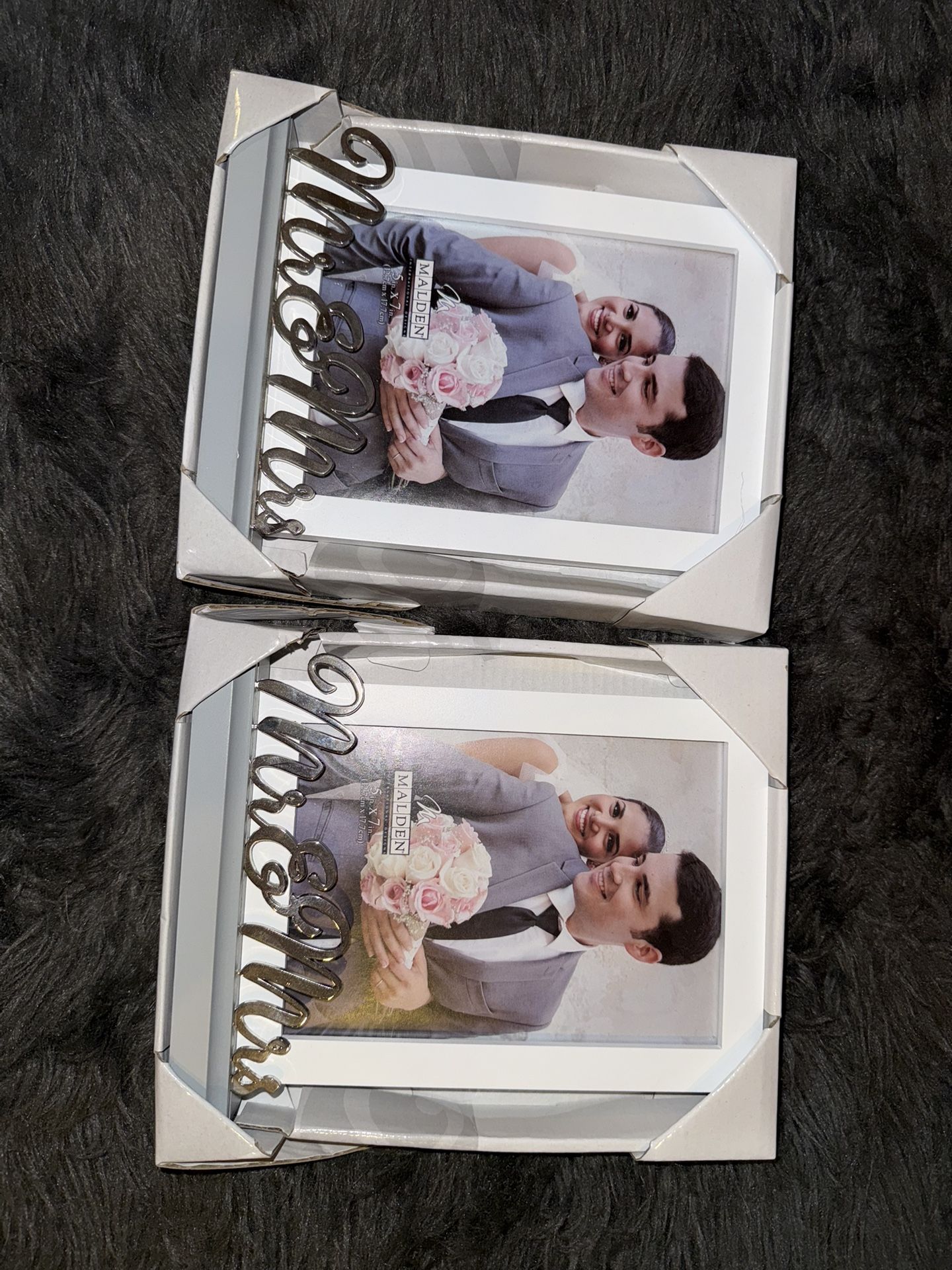 Mr And Mrs White Picture Frame