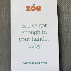 Zoe Twin Car seat Adapter