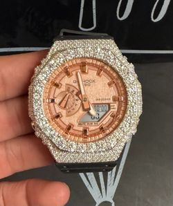 Iced out G-shock