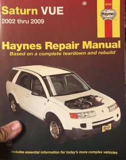 Saturn Vue Haynes Repair Manuel