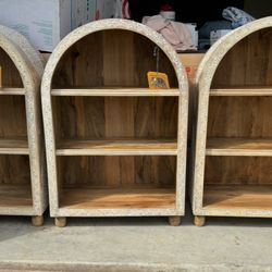 Decorative Bookshelves- Set Of 3