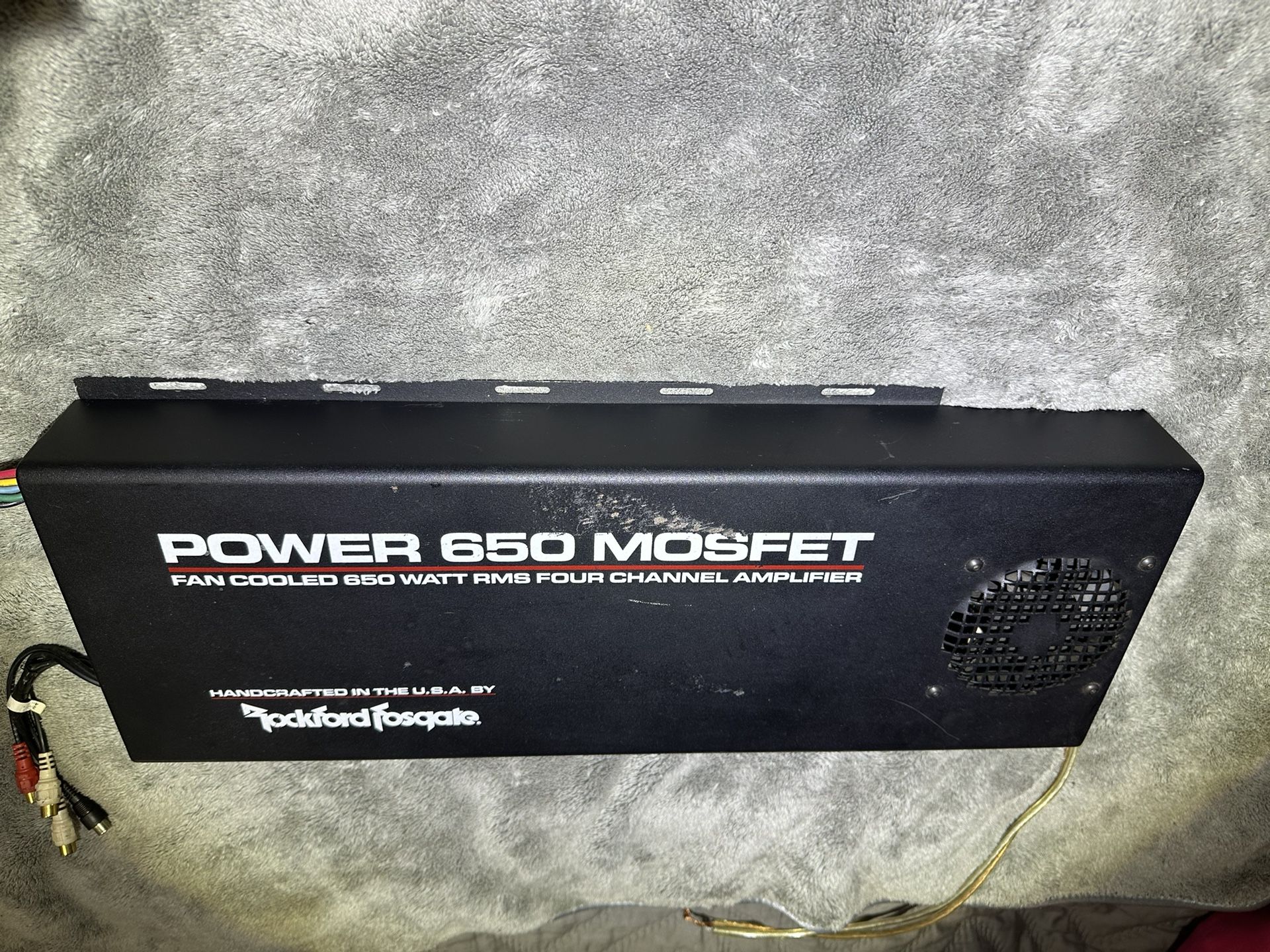 Rockford Fosgate Power 650 Amplifier