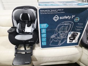 NEW!!! Safety 1st Grow and Go Extend 'n Ride LX All-in-One Convertible Car Seat Carseat.