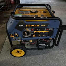 New firman 9400w tri fuel generator with electric start. Try before you buy. Pick up only.$680