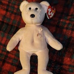 Ty Beanie Babies Cure the Susan G. Komen Bear, retired new with tags 2003