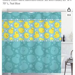 Kids Bathroom Set (Rubber Ducky)