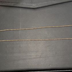 14K Gold Rope Chain - 2MM 20"
