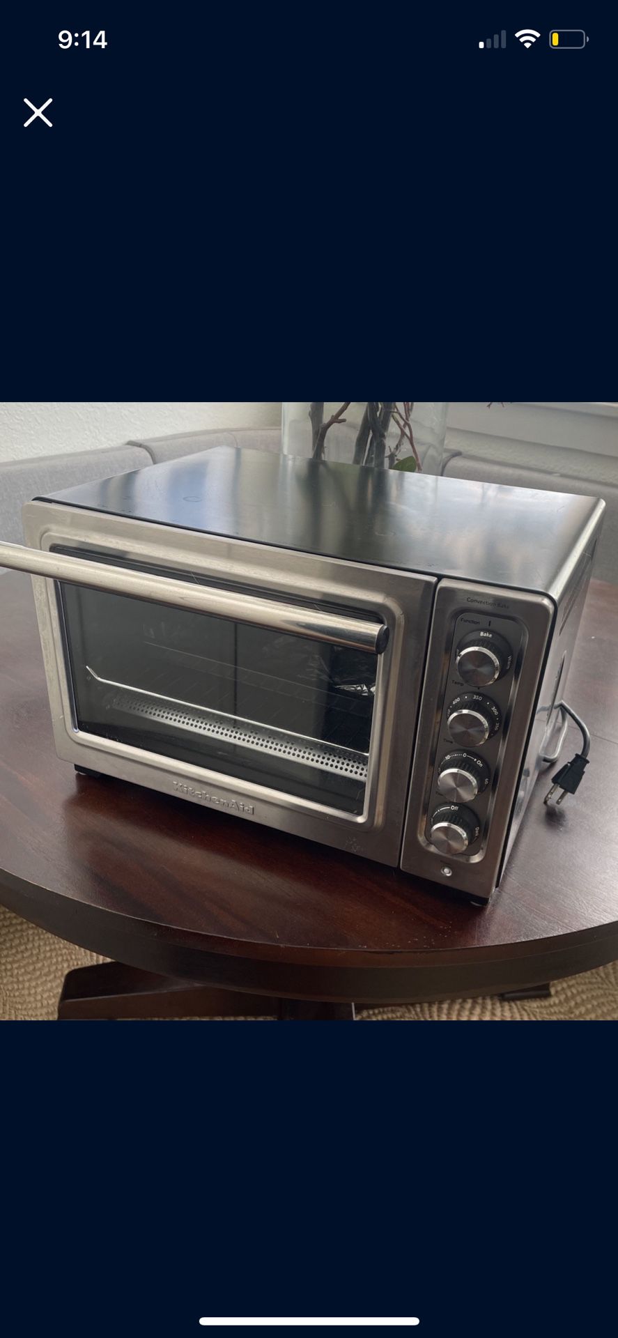 Kitchenaid Toaster, Broiler Oven Countertop
